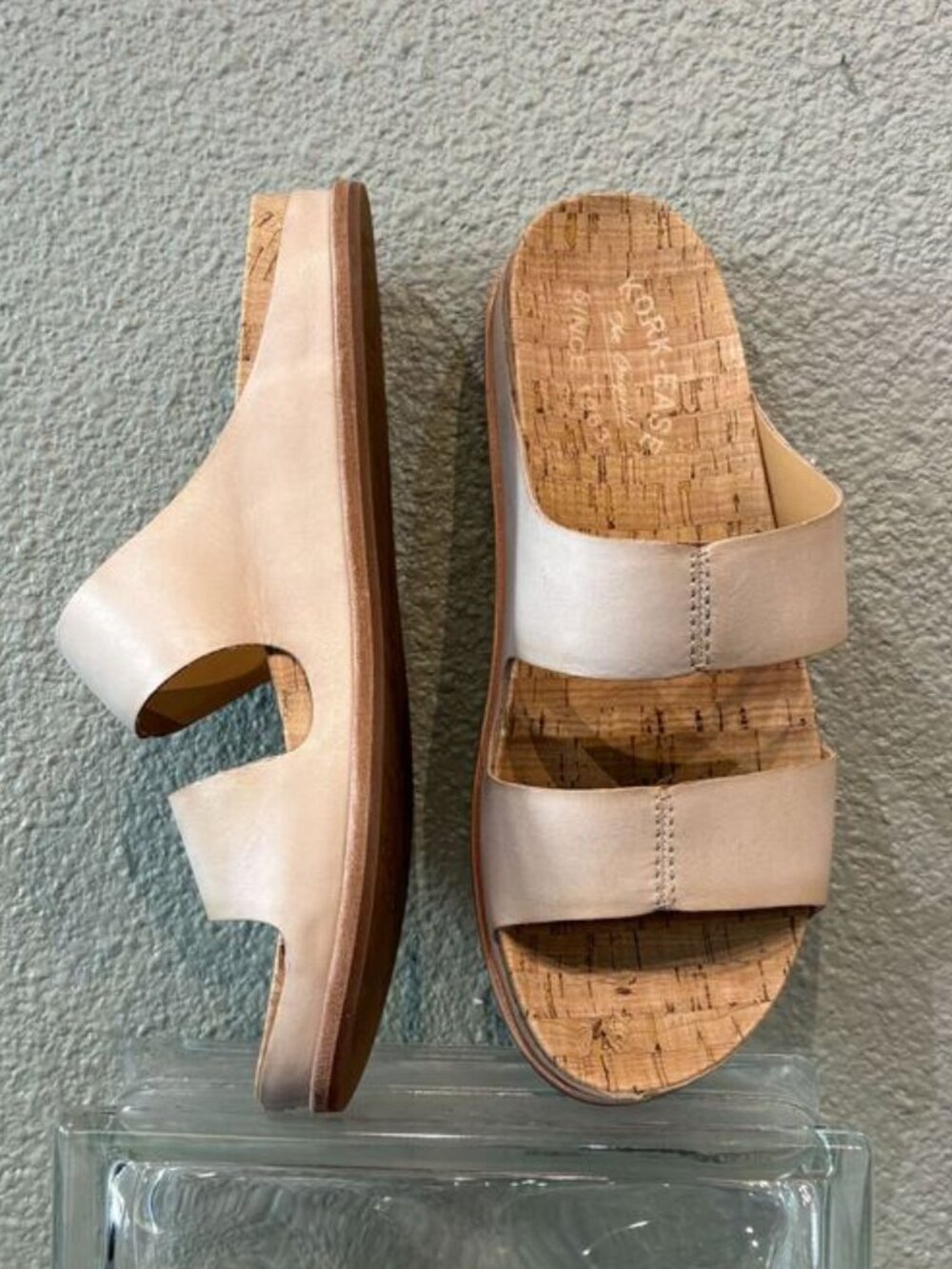Korkease Tutsi Dual Band Natural Sandal